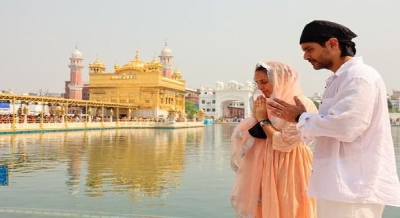 Angad, Neha Dhupia celebrate their so