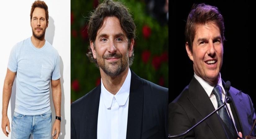 Bradley Cooper, Tom Cruise,Chris Pratt.(photo:instagram)