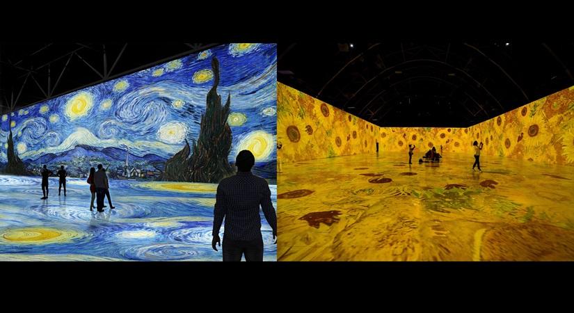 (L-R) Immersive exhibits like Van Gogh 360° introduce art and artists in a fun and exciting way and Van Gogh 360°, an immersive exhibit comes to Mumbai in early 2023.