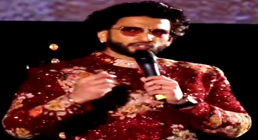 Ranveer steals the show at Marrakech opening night, performs 'Gully Boy' rap.