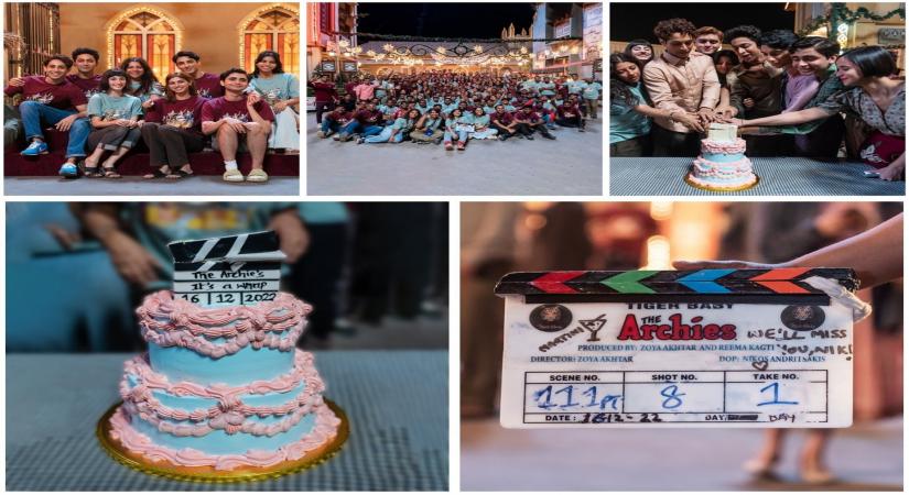 'The Archies' wraps up its filming, Zoya Akhtar calls it 'best crew', 'best cast'.(photo:instagram)
