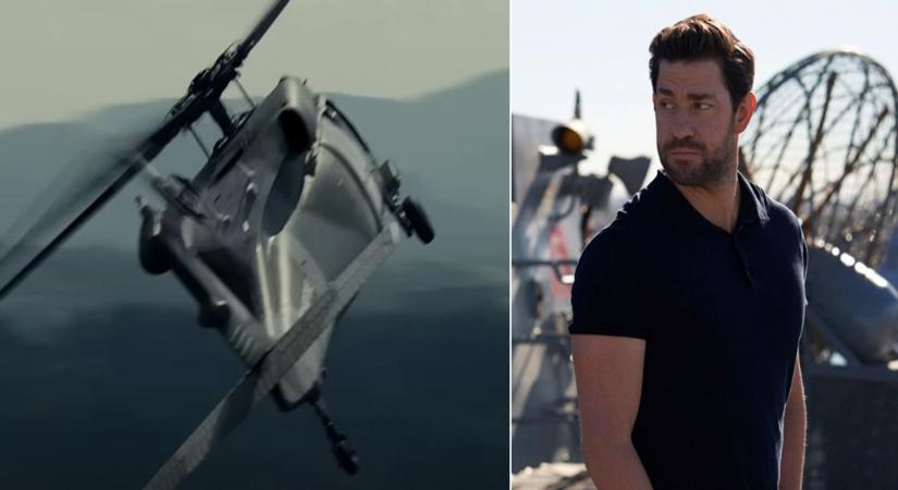 John Krasinski unbuckled, thrown off chopper for 'Jack Ryan 3' action sequence