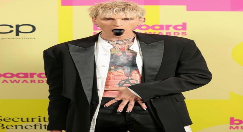 American rapper Machine Gun Kelly