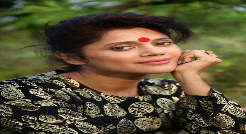 Actress Karuna Pandey.