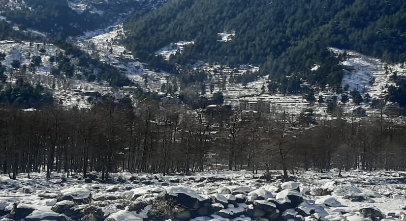 When only nature speaks in Manali villages.