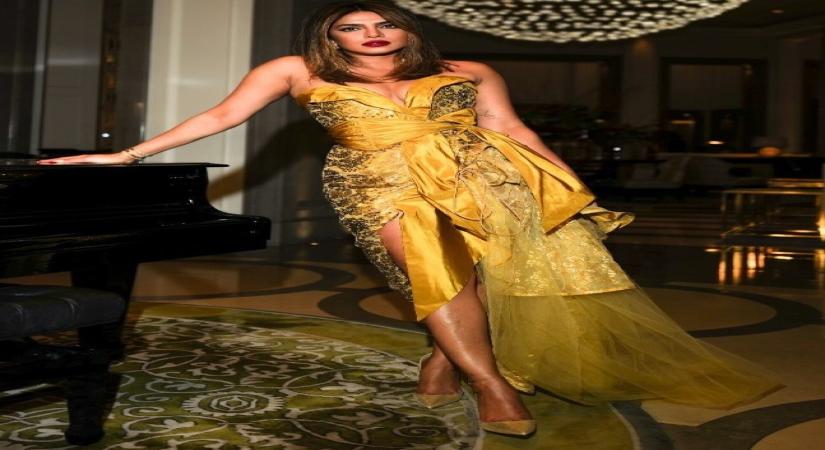 Indian actress Priyanka Chopra.