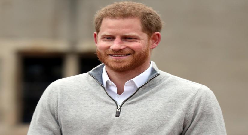 WINDSOR (BRITAIN), May 6, 2019 (Xinhua) -- Britain's Prince Harry speaks to the media at Windsor Castle, Britain, on May 6, 2019. Meghan Markle, Duchess of Sussex, has given birth to a boy, the Duke of Sussex announced here on Monday. (Xinhua/Pool/IANS)