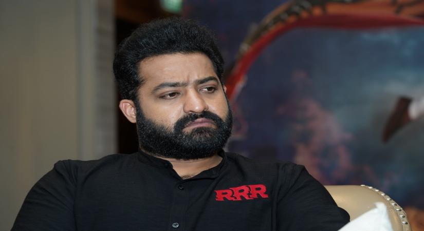 Hyderabad:RRR Team Chit Chat with Media to Promote the Film.(Photo: Ramana M/IANS)