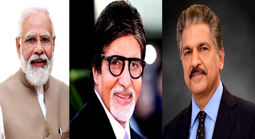 PM Modi, Big B, Anand Mahindra voice the joy of the people.