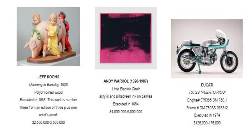 Andy Warhol to Jeff Koons- Works from the Collection of Adam Lindemann