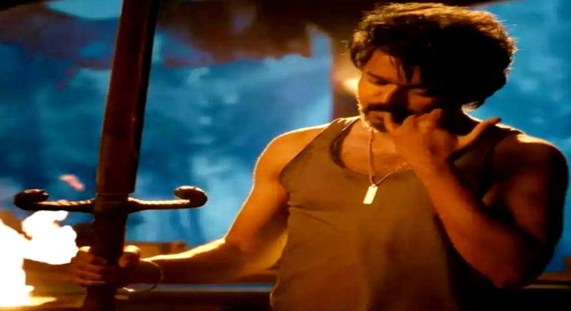 Thalapathy Vijay in Leo.