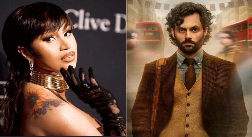 Cardi B reacts after her song is featured in 'You' Season 4