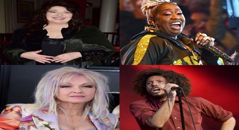 Kate Bush, Missy Elliott, Iron Maiden, Cyndi Lauper and Rage Against The Machine for Rock and Roll Hall of Fame