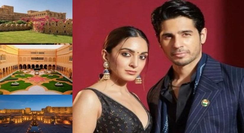 Siddharth and Kiara to tie nuptial knot in Jaisalmer's Suryagarh Palace.