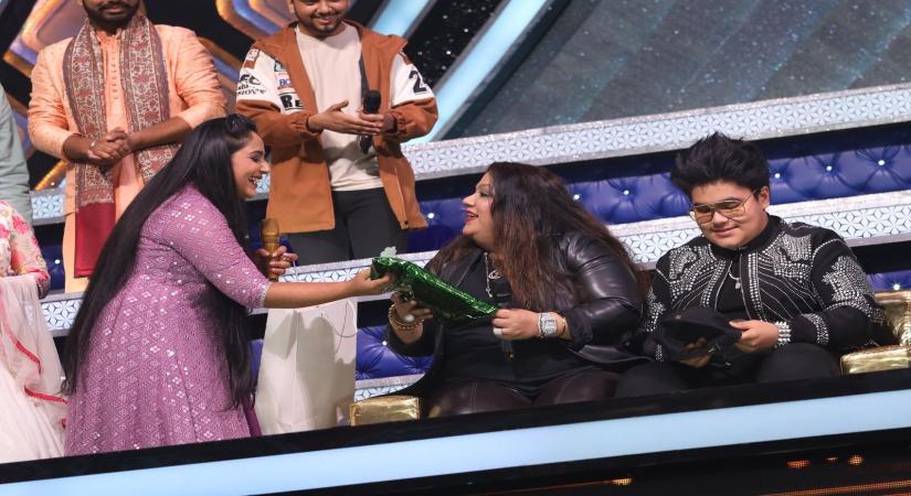 'Indian Idol 13' contestant impresses Rema Lahiri with her performance.