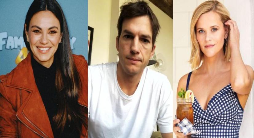 Mila Kunis takes a dig at hubby Ashton over awkward pics with Reese Witherspoon