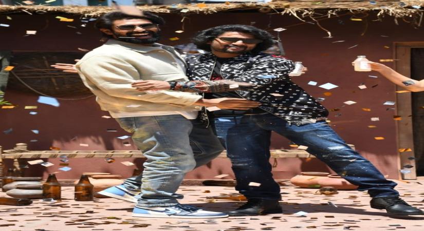 Nani launches 'Dhoom Dhaam' song from 'Dasara' in Mumbai