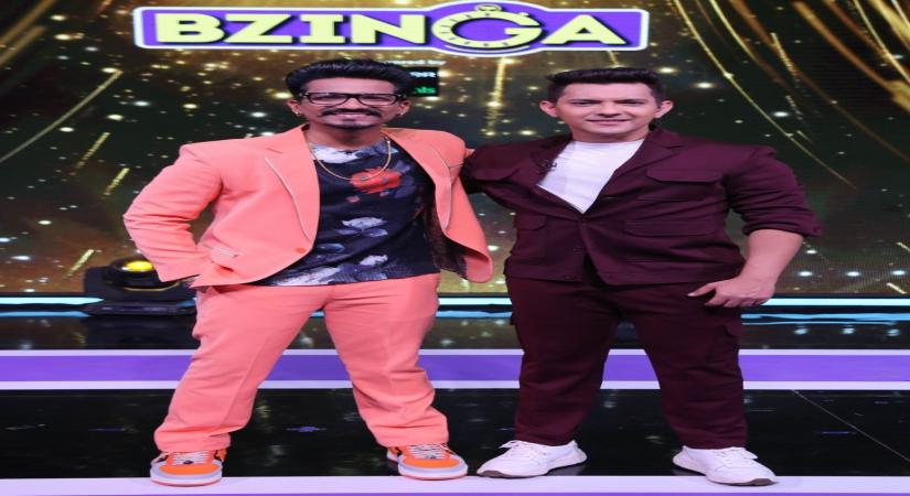 Aditya, Haarsh entertain viewers with their amusing conversation on 'Bzinga'.