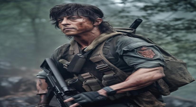 AI MAKES SRK RAMBO