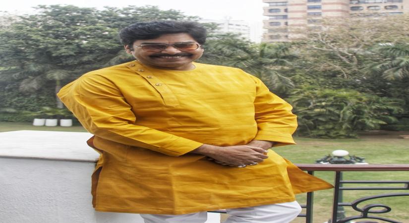 New Delhi: Bollywood actor Ashutosh Rana poses for a photograph during a promotion of their upcoming movie 'Bheed', in New Delhi on Tuesday, March 21, 2023. (Photo: Wasim Sarvar/IANS)