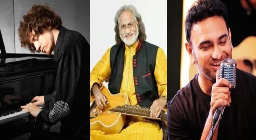 Pandit Vishwa Mohan Bhatt, Ruslan Sirota collaborate with Kshitij Tarey for album 'Classical Crossover'