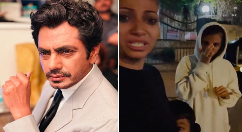 Nawazuddin's wife says she and kids evicted from home in the night