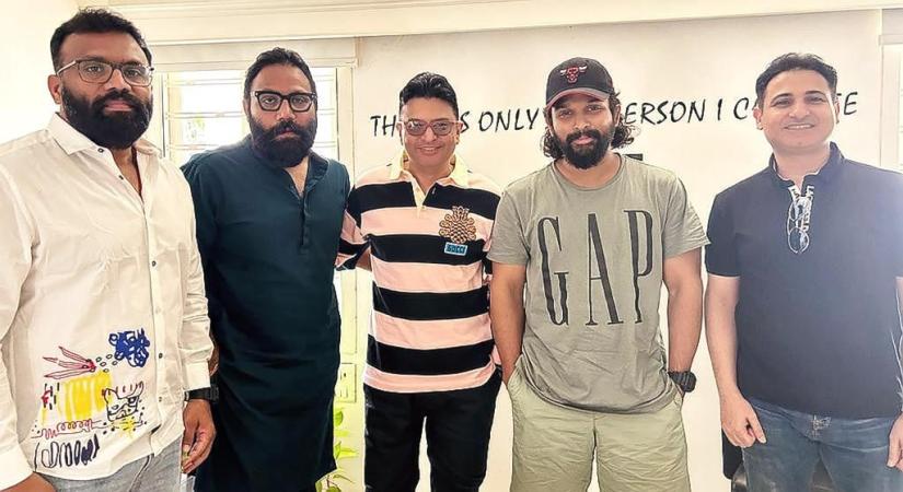 Bhushan Kumar, director Sandeep Reddy Vanga announce next with Allu Arjun