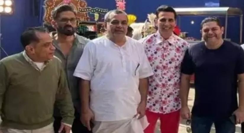 Suniel Shetty looks forward to 'being back on set with Akki' for 'Hera Pheri