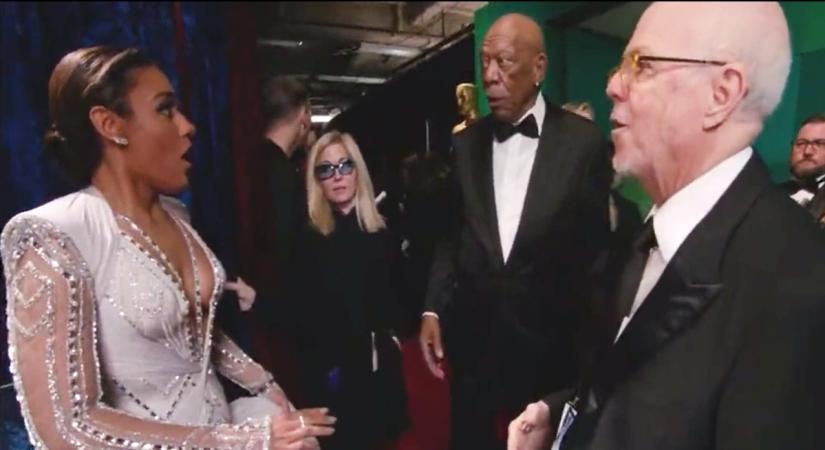 Ariana DeBose starstruck on meeting Morgan Freeman