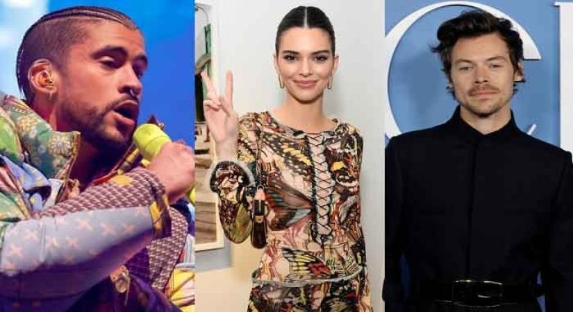 Kendall Jenner's boyfriend Bad Bunny takes a dig at her ex Harry Styles
