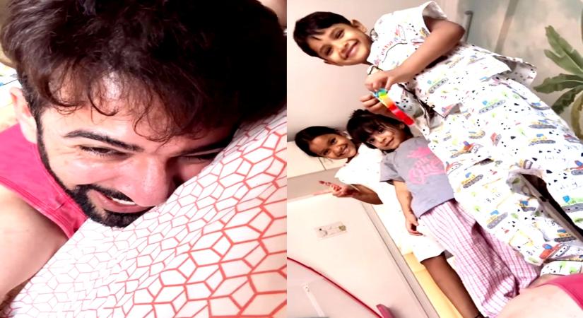 Jay Bhanushali feels 'proud and jealous' of love pouring in for daughter Tara.(pic credit:Instagram)