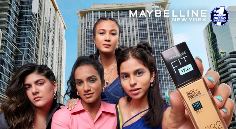 Maybelline India Squad - Suhana Khan, Ananya Birla, Eksha Subba and PV Sindhu