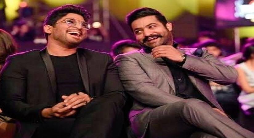 NTR Jr and Allu Arjun.(photo:twitter)
