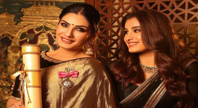 Raveena Tandon's daughter pens heartwarming note for her after Padma Shri win