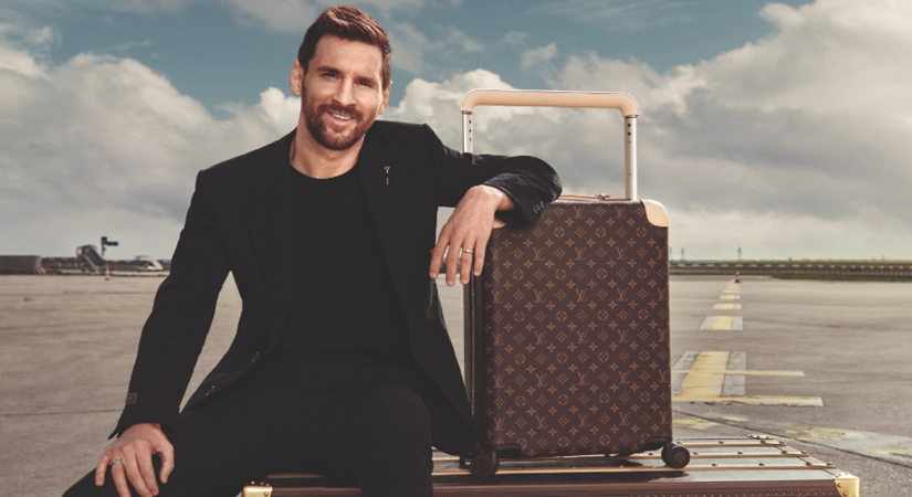 Lionel Messi stars in the new Louis Vuitton “Horizons never end” travel campaign