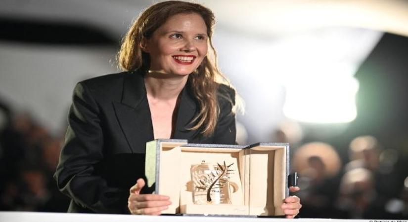 Palm d'Or winner stirs a row after she slams French govt in acceptance speech. (Photo:Instagram/festivaldecannes)