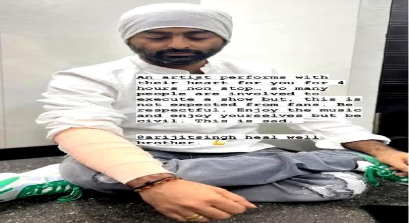 Arijit singh insured .