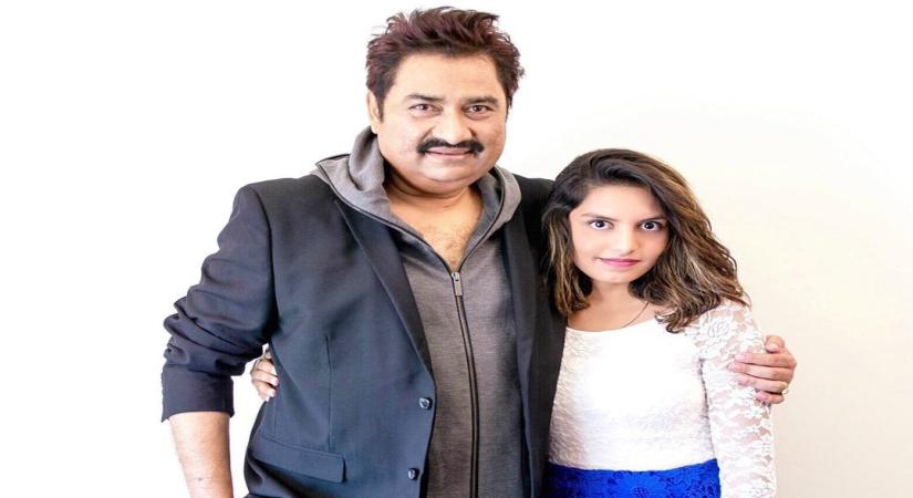 Singer Kumar Sanu with daughter Shannon K.