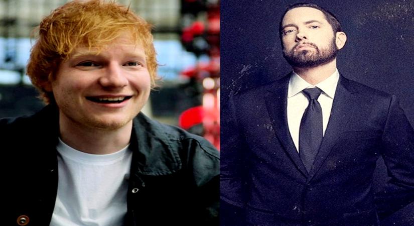 How Eminem helped Ed Sheeran cure his stutter.