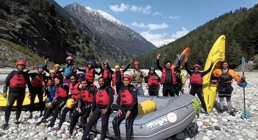 Uttarakhand Tourism Board opens Rafting on Bhagirathi R