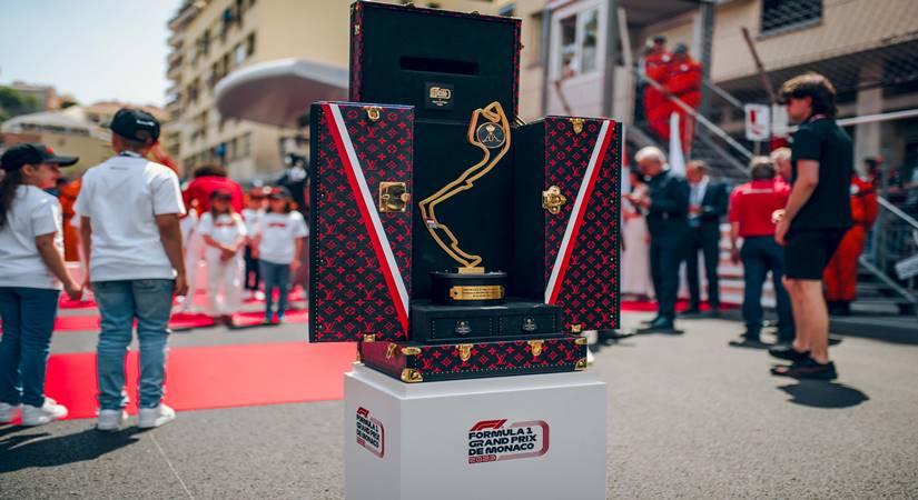 Louis Vuitton creates trunk for Monaco Grand Prix trophy