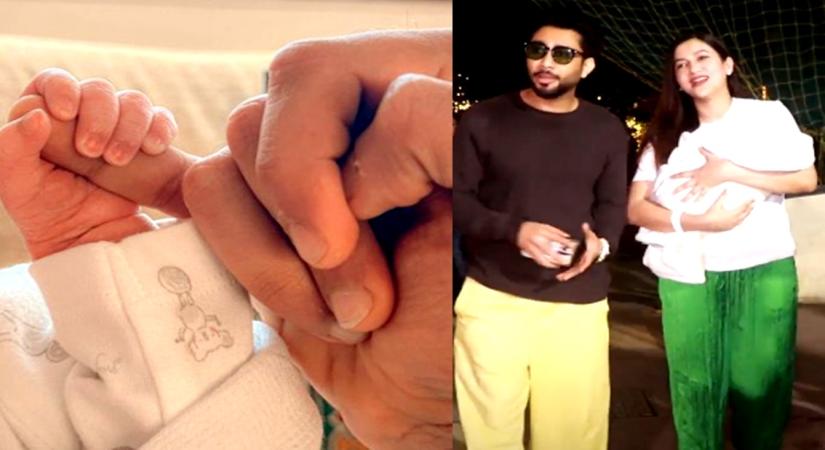 'No energy to be glammed up for my first post as a mother,' says Gauahar Khan.(photo:Instagram)