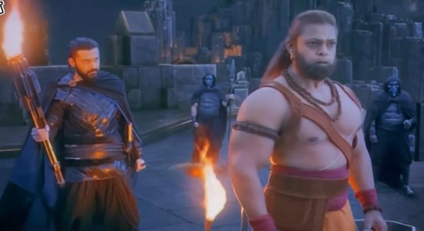 Adipurush(https://twitter.com/jBhhVj1?ref_src=twsrc%5Etfw%7Ctwcamp%5Etweetembed%7Ctwterm%5E1671207616708755456%7Ctwgr%5Ecf874419b8e982ce96d0076072d61ad822cf1e7d%7Ctwcon%5Es1_&ref_url=https%3A%2F%2Fwww.hindustantimes.com%2Fentertainment%2Fbollywood%2Fadipurush-makers-have-changed-bajrang-hanuman-kapda-tere-baap-ka-dialogue-to-101687340588436.html)