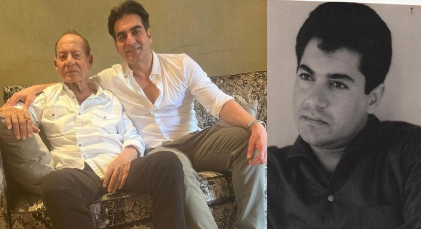 Arbaaz khan Salim khan .(photo:instagram)