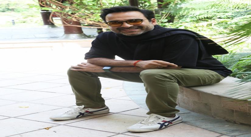 New Delhi: Bollywood actor Pankaj Tripathi poses for a photograph during a promotion of their upcoming film 'Sherdil: The Pilibhit Saga', in New Delhi on Tuesday, June 21, 2022. (Photo: Anupam Gautam/IANS)