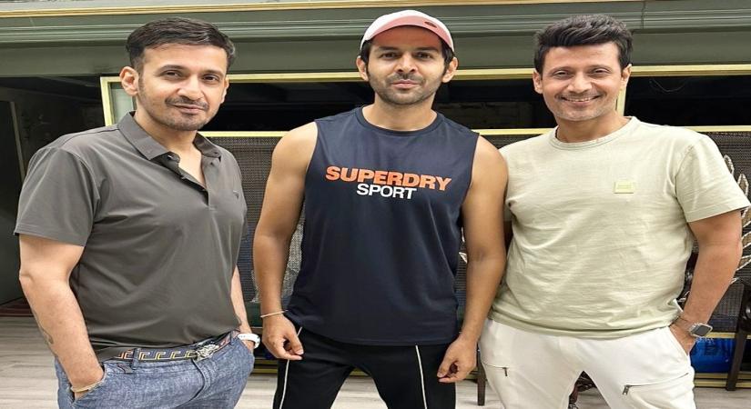 Gwalior boys Kartik Aaryan, Meet Brothers collaborate for 'Gujju Pataka'.
