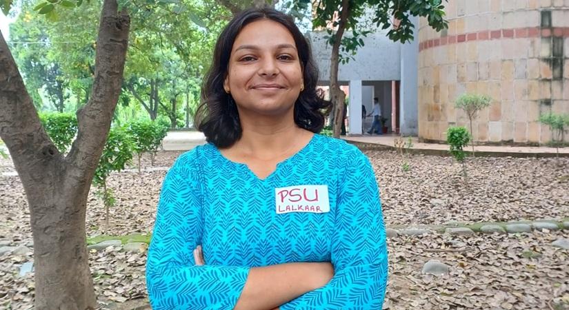 Panjab University's only woman presidential candidate says 'reject politics of money, muscle power'