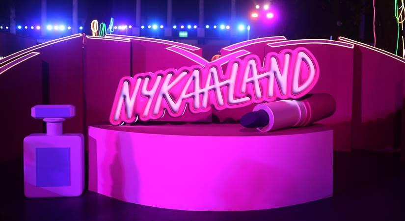 At the exclusive premiere of Nykaaland