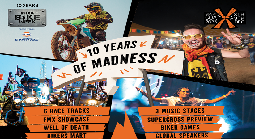 10th year of India Bike Week 