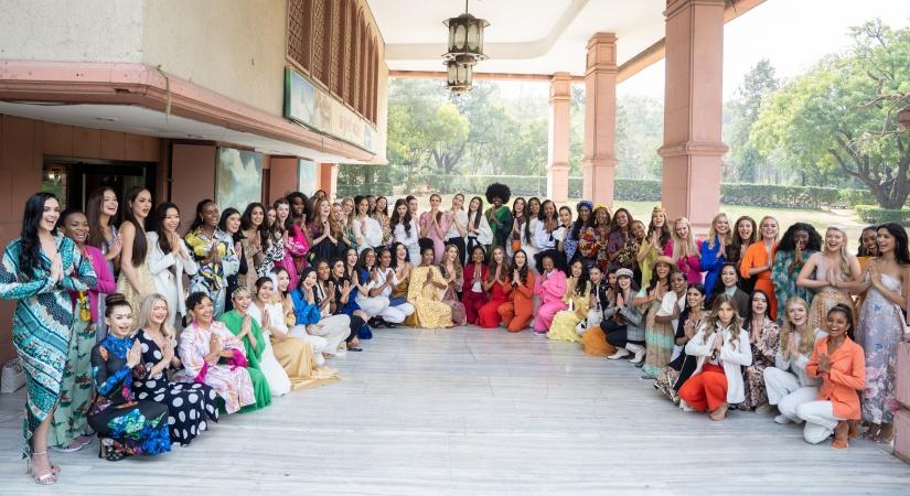 71st Miss World, 120 Contestants at Ashoka Hotel